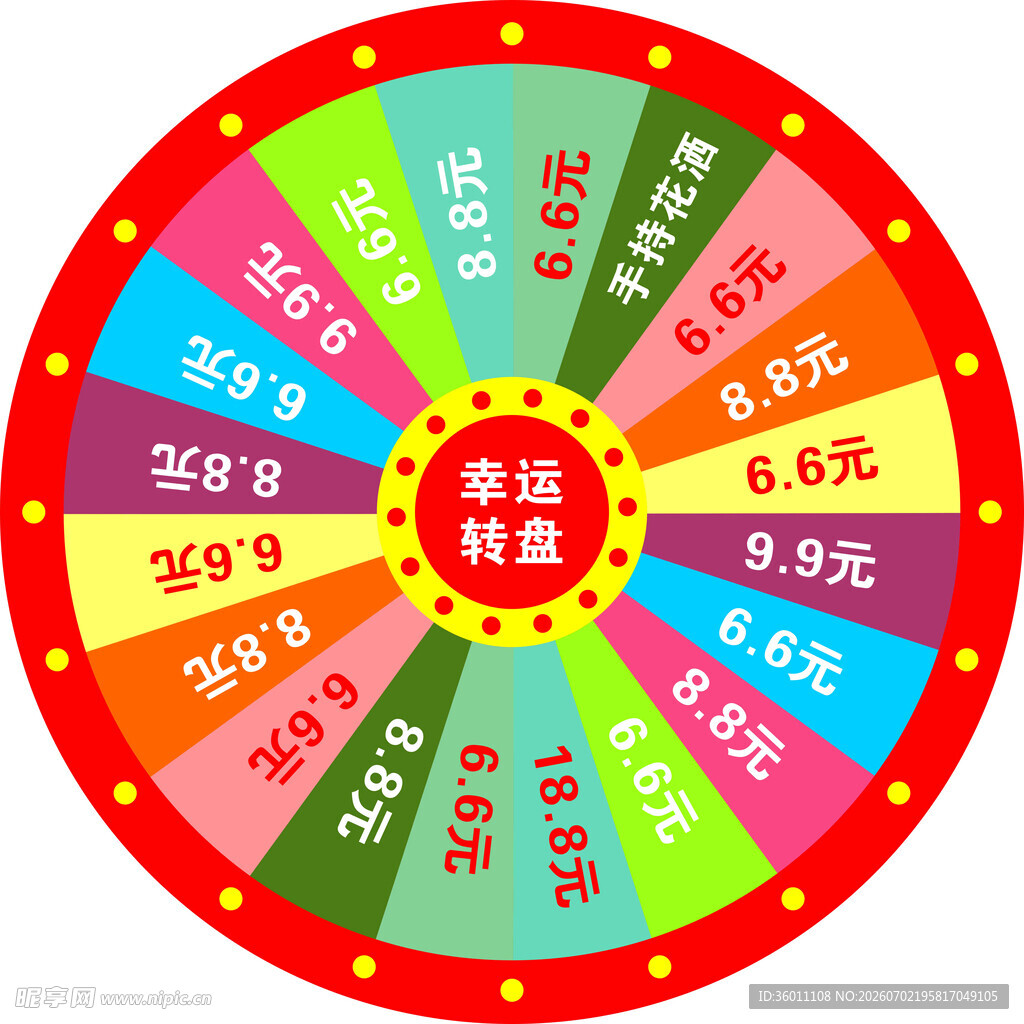 幸运大转盘