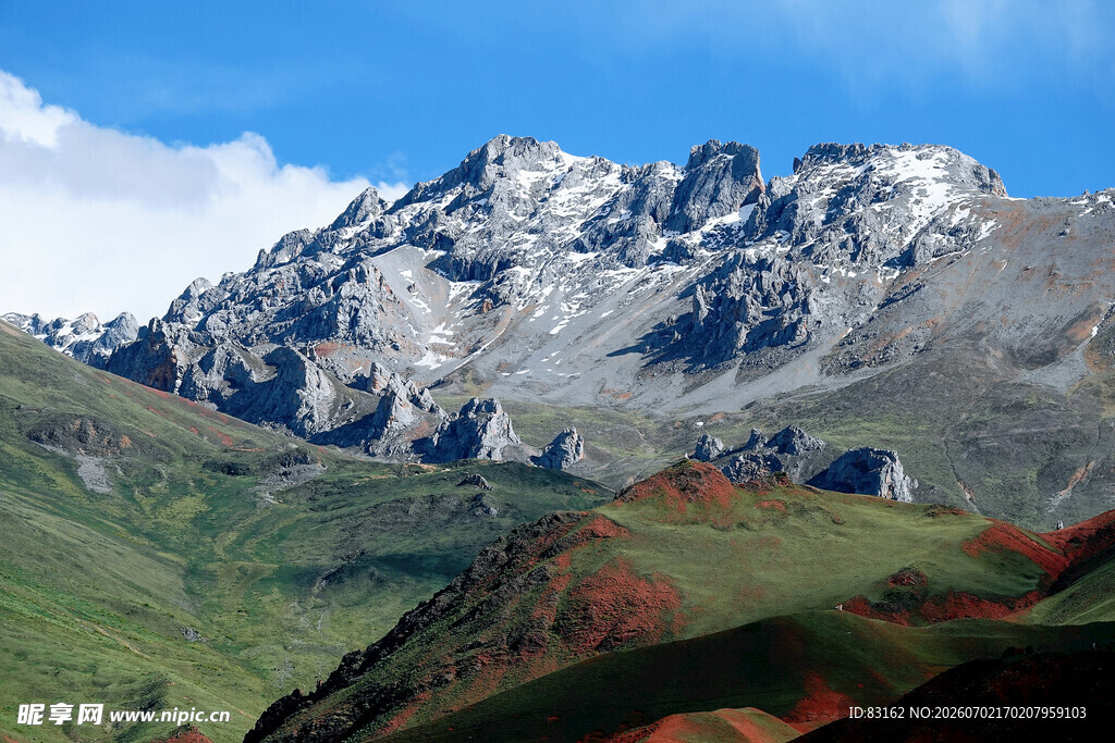 壮丽高山景观
