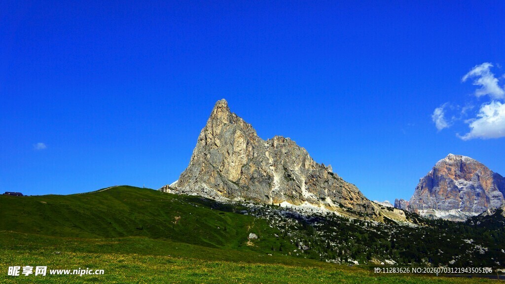 壮丽高山美景