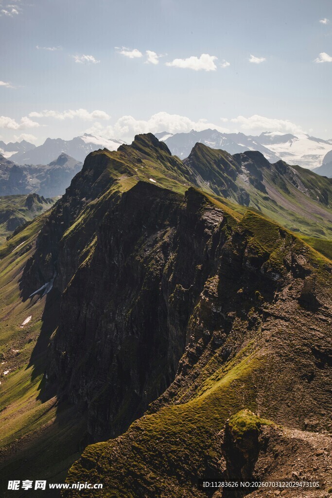 壮丽高山风景