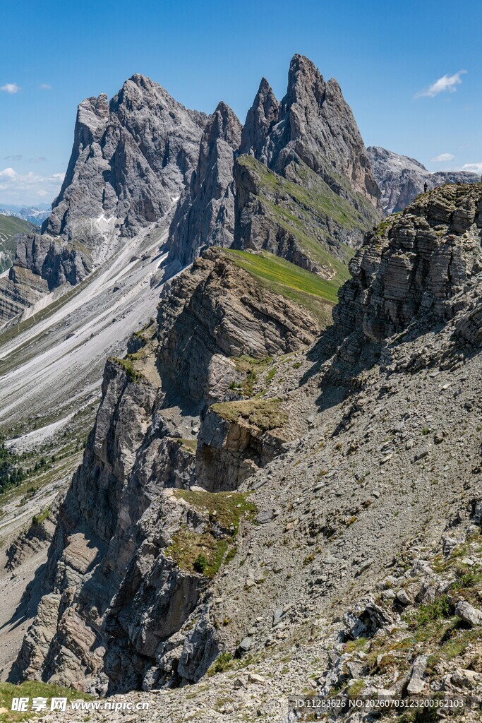 壮丽高山景观