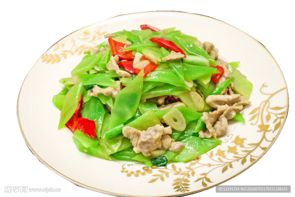 莴笋炒肉