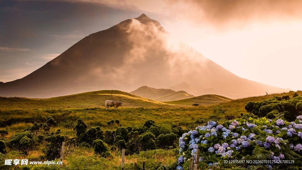 山间美景