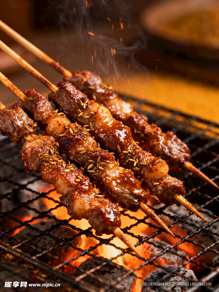 烤羊肉串