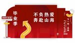 毕业季展板