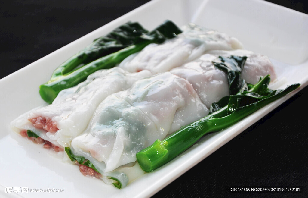 香茜牛肉肠粉