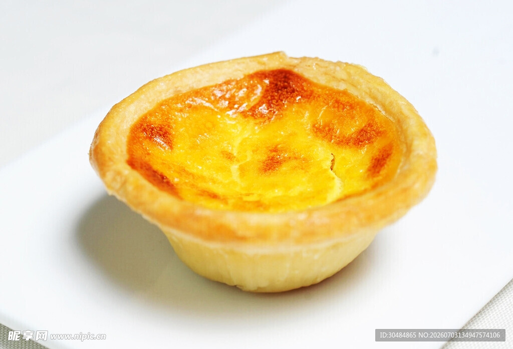 美味蛋挞特写
