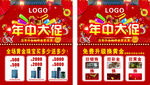 年中大促海报