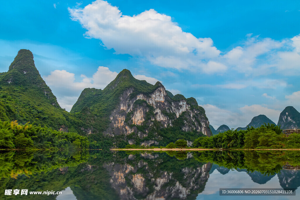 桂林山水美景如画