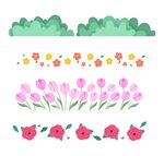 花卉装饰素材