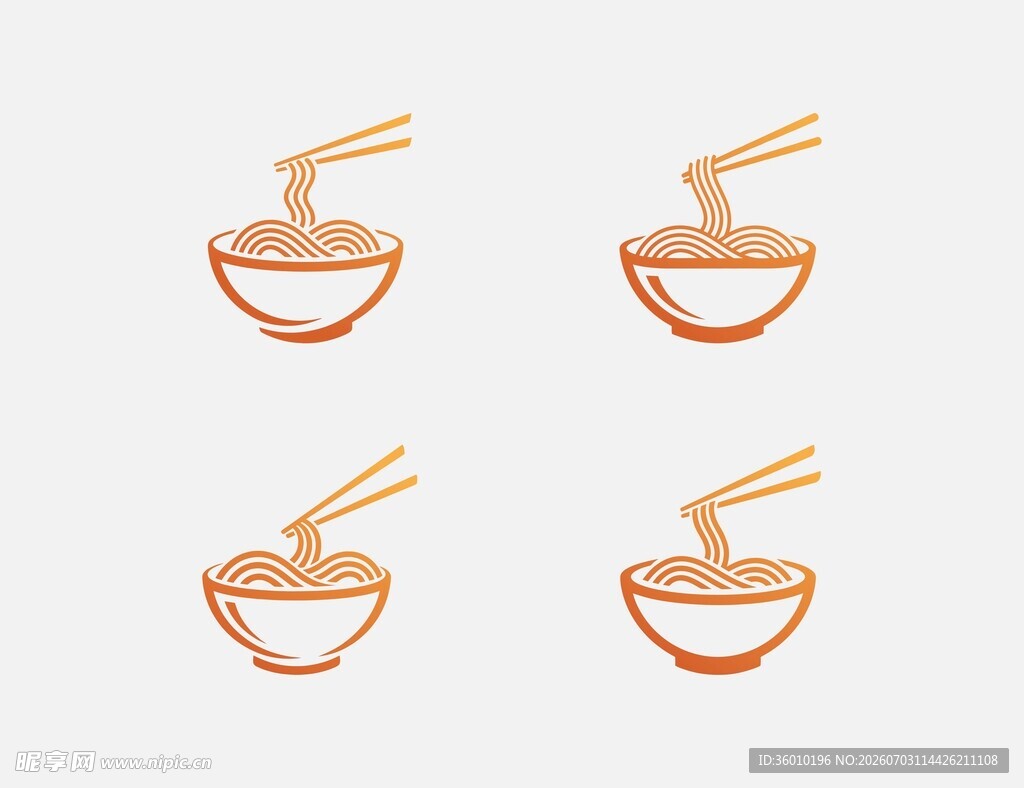 面食图标合集