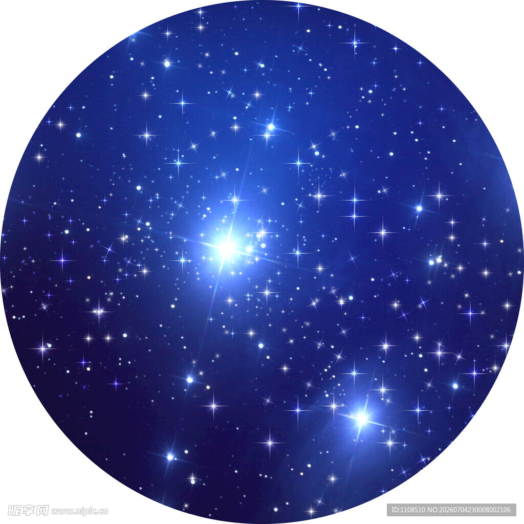 梦幻星空夜景图
