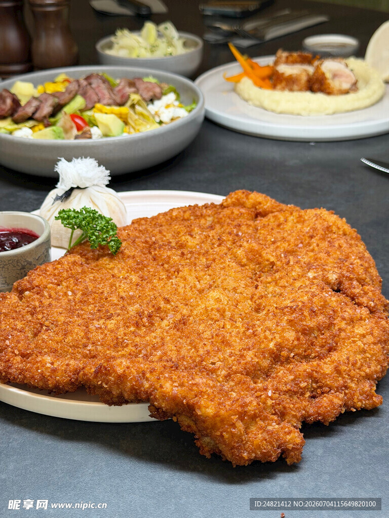 香酥炸鸡排