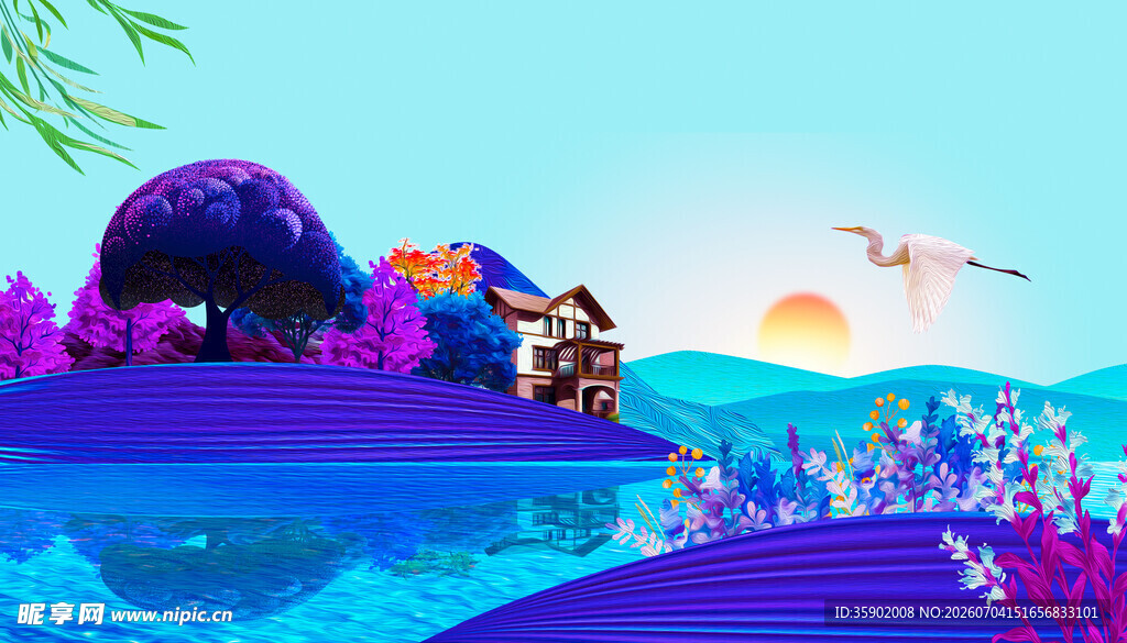 梦幻海滨游乐场景观