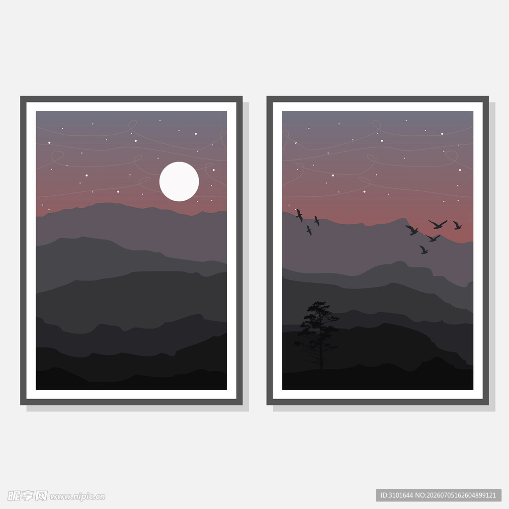 抽象装饰画
