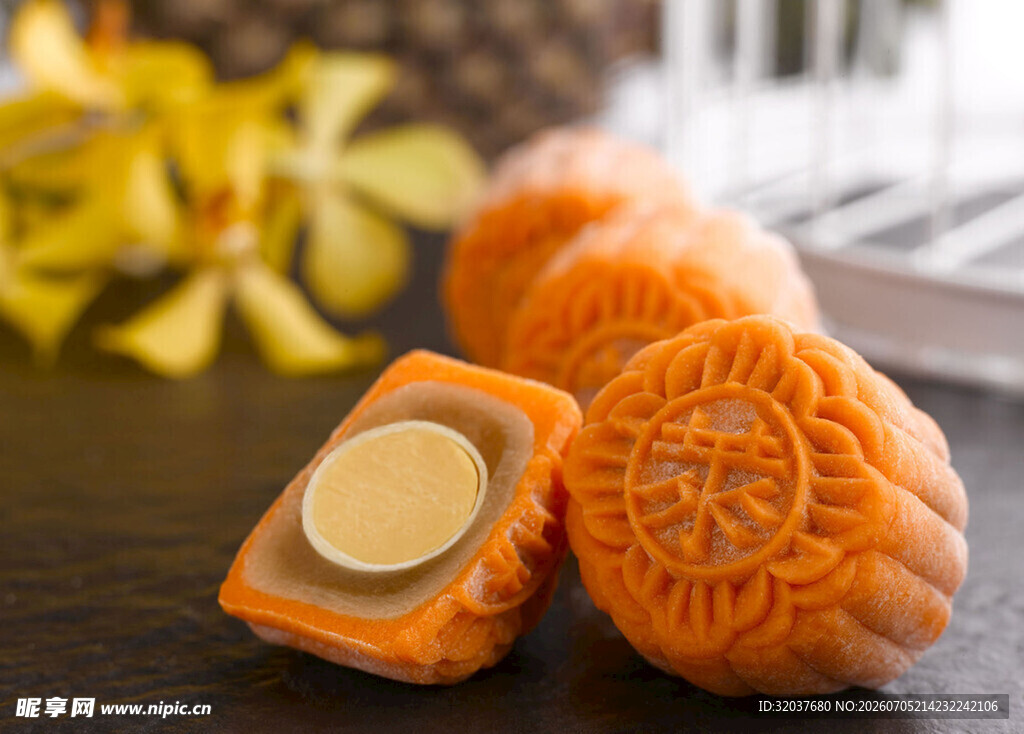 精美月饼展示