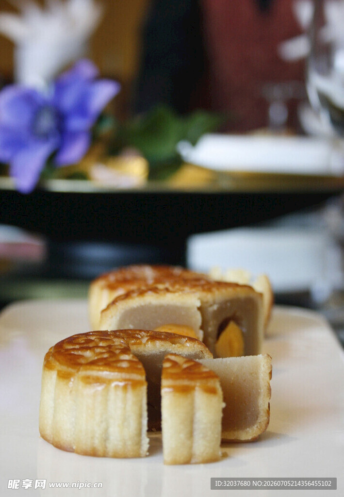 美味传统月饼展示