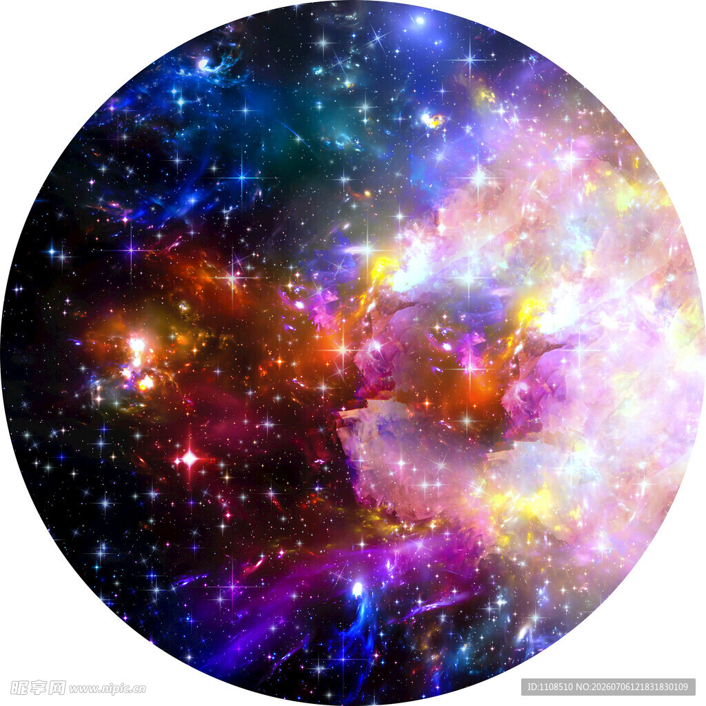 梦幻绚丽的宇宙星空