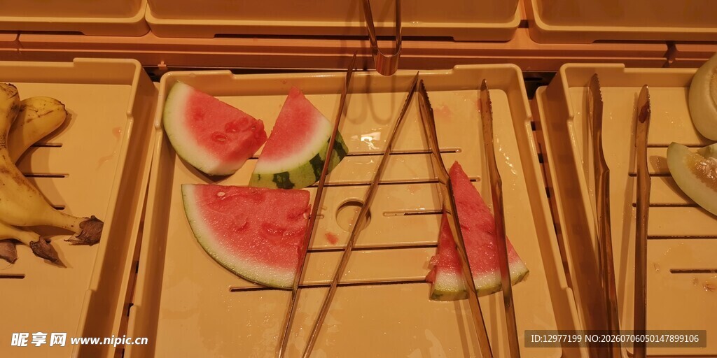 自助餐西瓜片