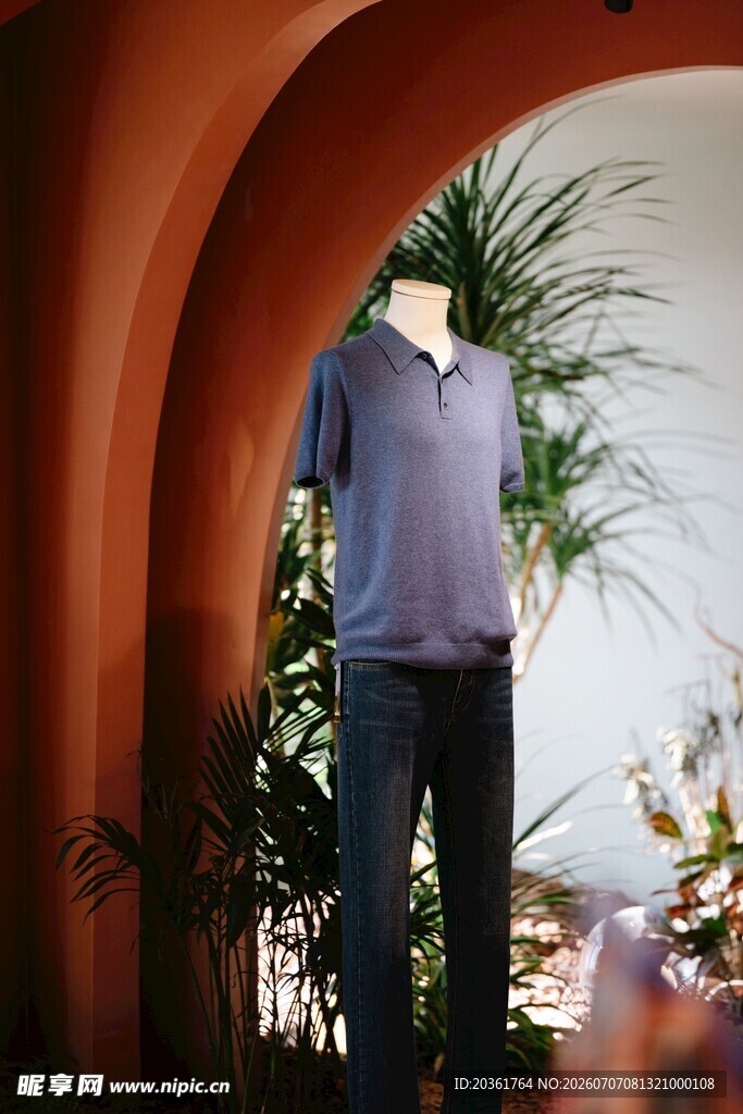 男士服饰展示