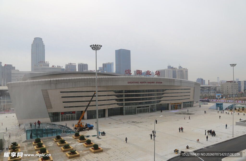 现代城市会展中心外观