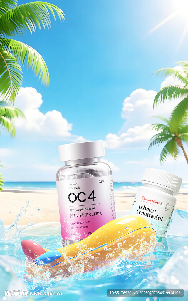 夏日海边的清凉护肤好物