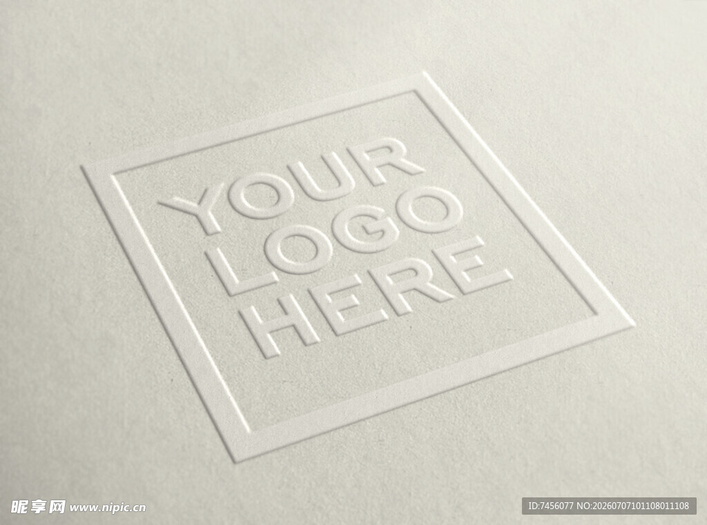 白色logo展示模板