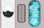 创意浴室瓷砖设计展示
