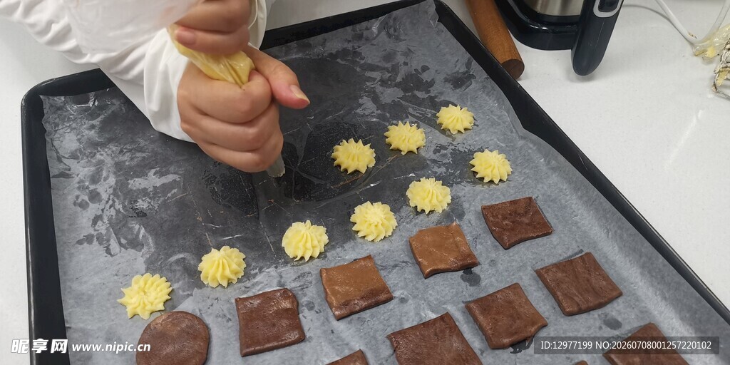手工制作美味小饼干