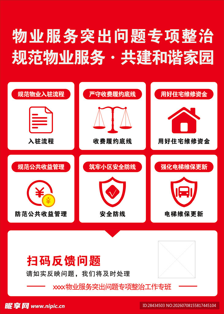 物业服务突出问题专项整治