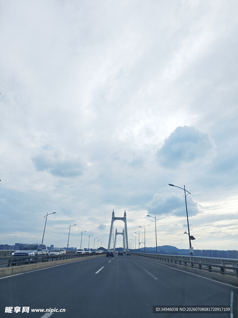 跨海大桥公路风景