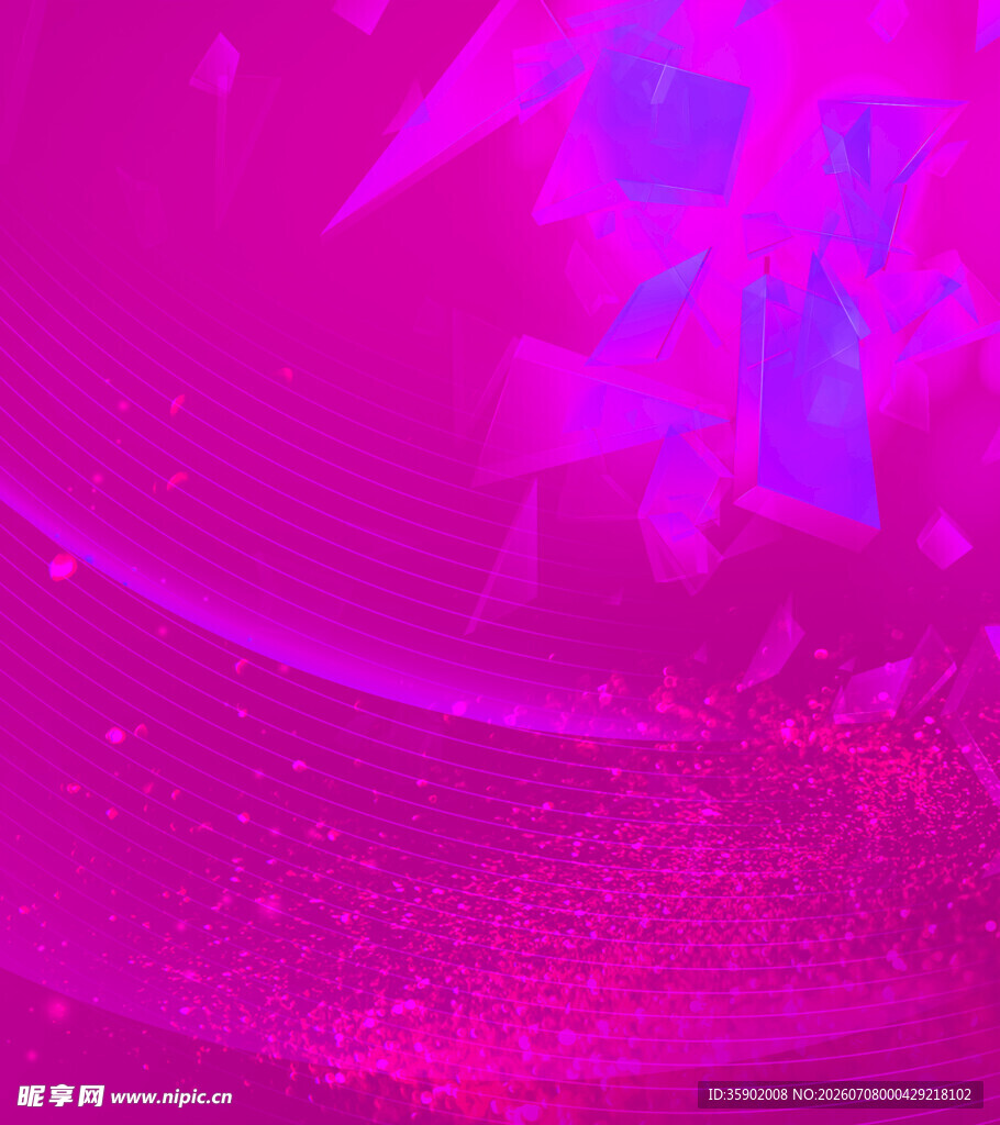梦幻粉紫渐变背景图案