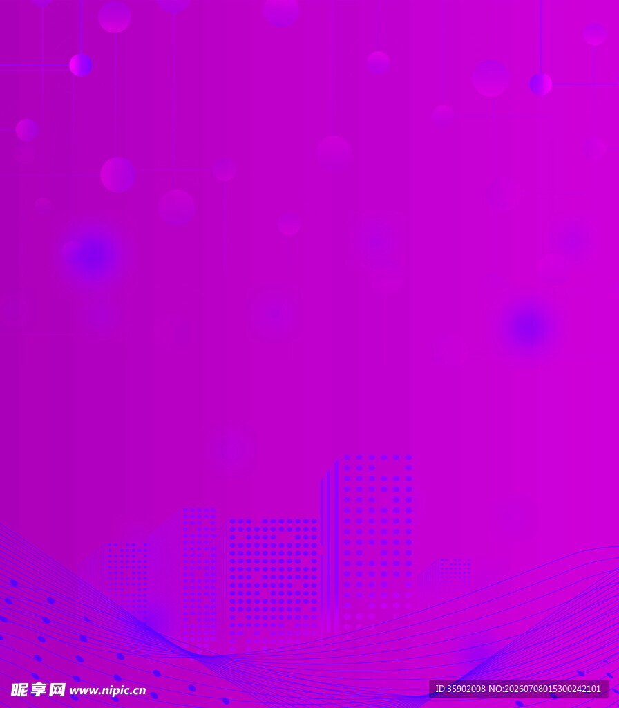 梦幻渐变紫色背景图