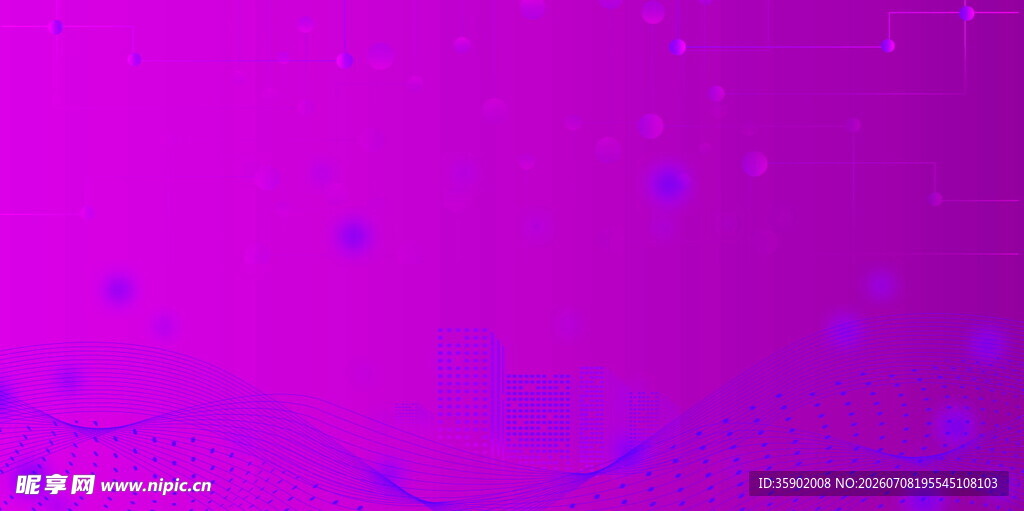 梦幻紫色渐变背景图