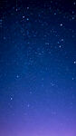 梦幻星空夜景