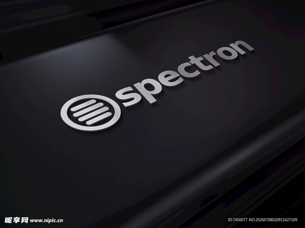 Spectron品牌标志特写