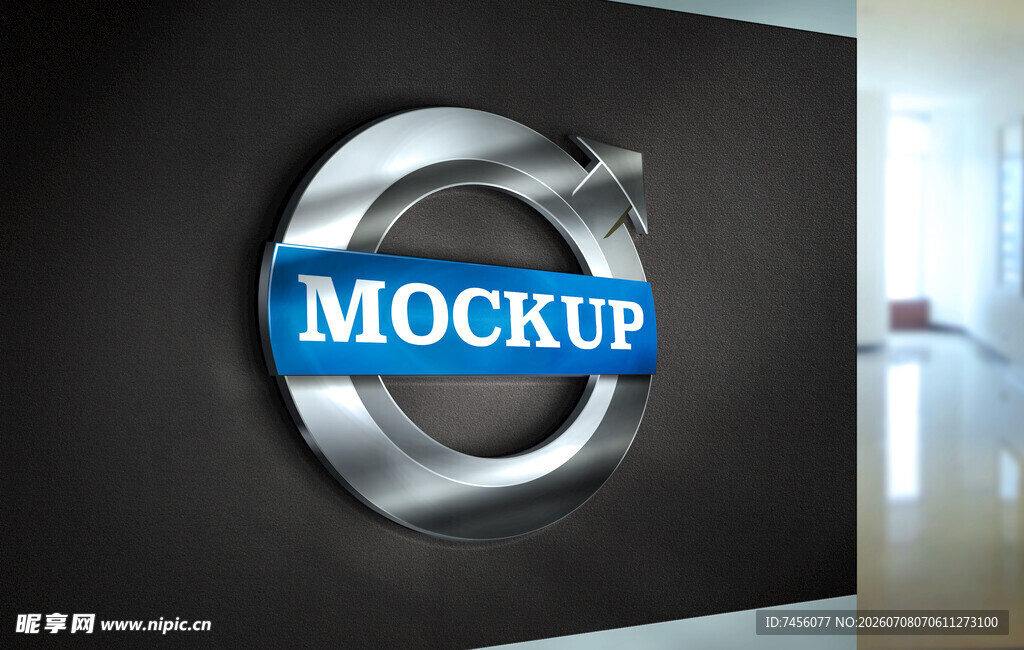 金属质感Mockup展示