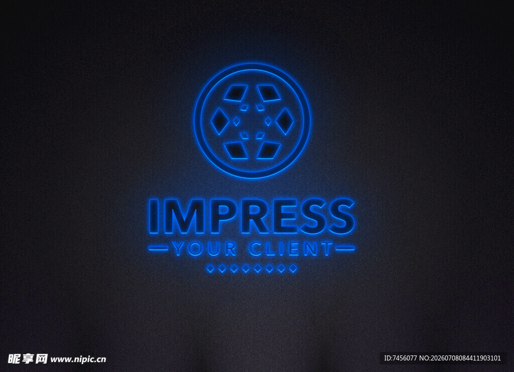 Impress酒吧俱乐部标志
