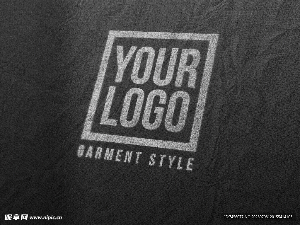 简约风服装品牌标志展示