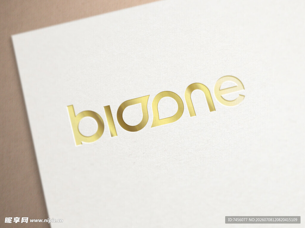 金色biopne品牌标志展示