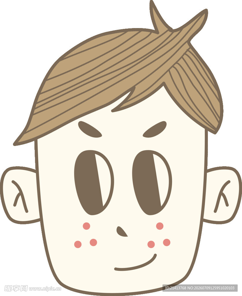 卡通男孩头像