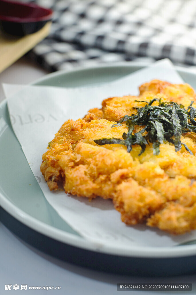 美味海苔玉米饼