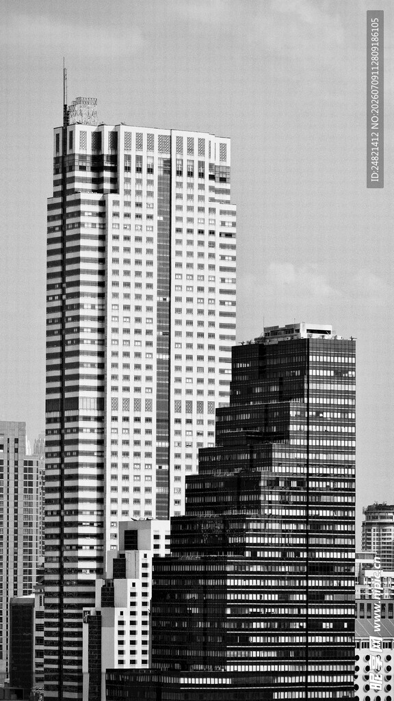 现代都市高楼景观