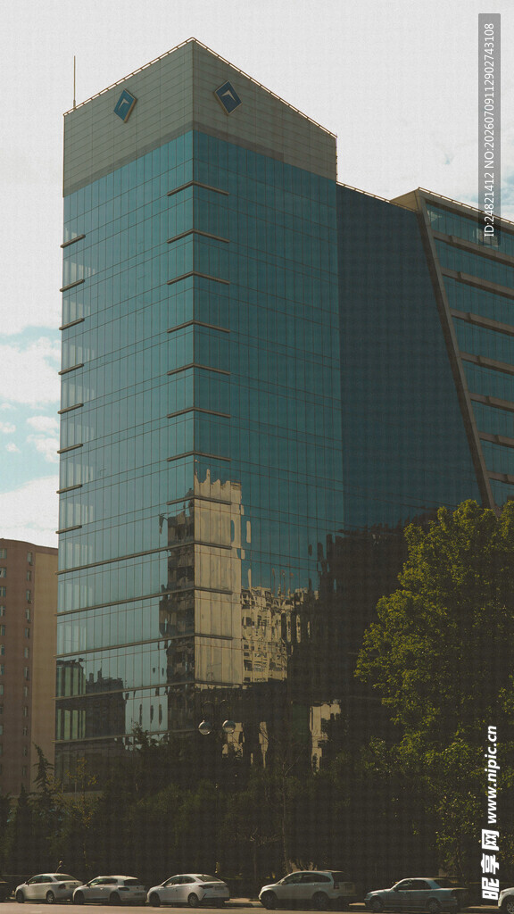 现代都市高楼大厦景观