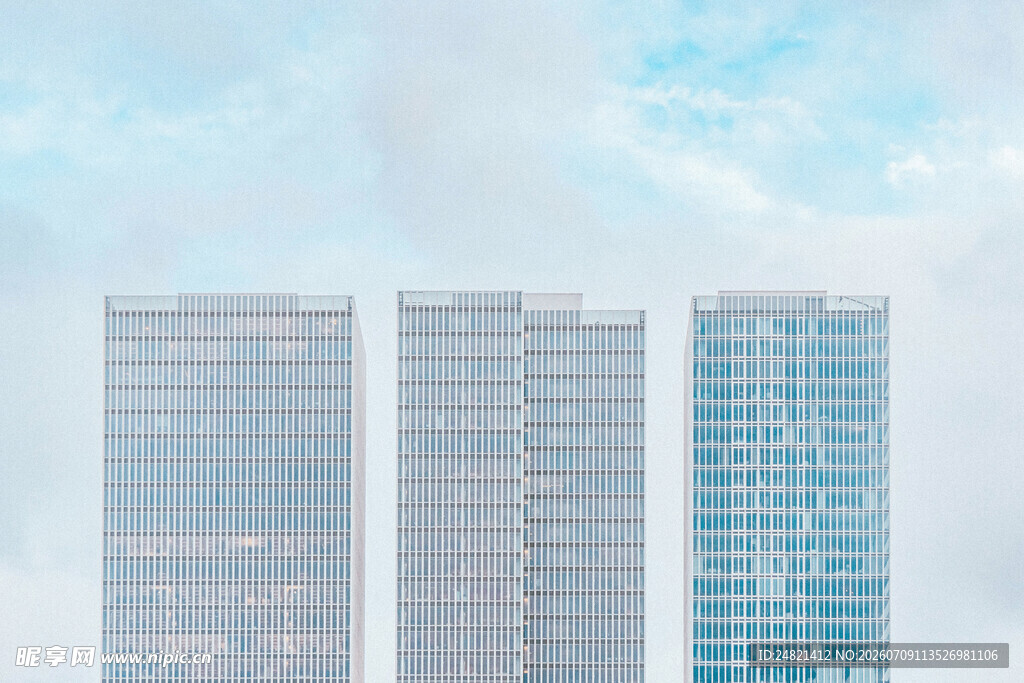 现代高楼大厦景观