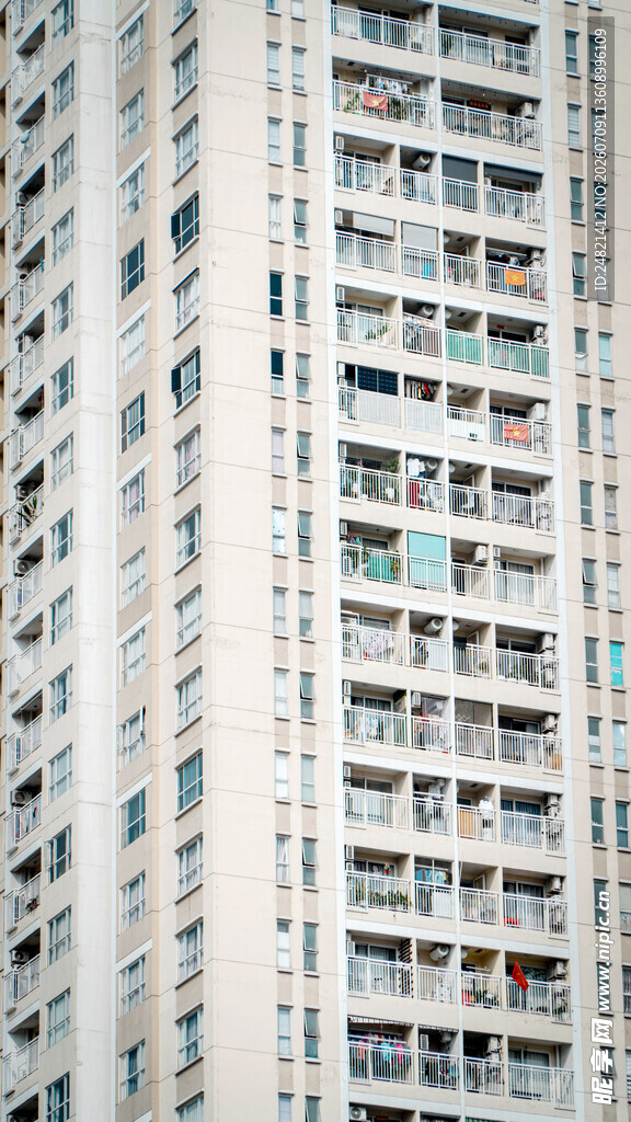 高层住宅楼外观