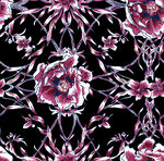 印花 花朵 撇丝花