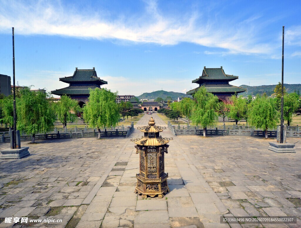 古城广场景观