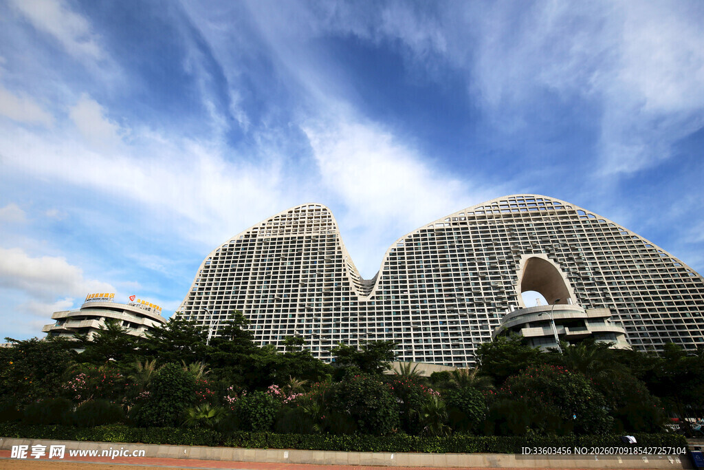 独特造型的现代建筑景观