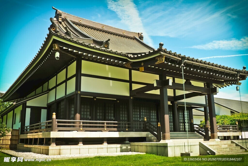 中式古建筑尽显古典韵味